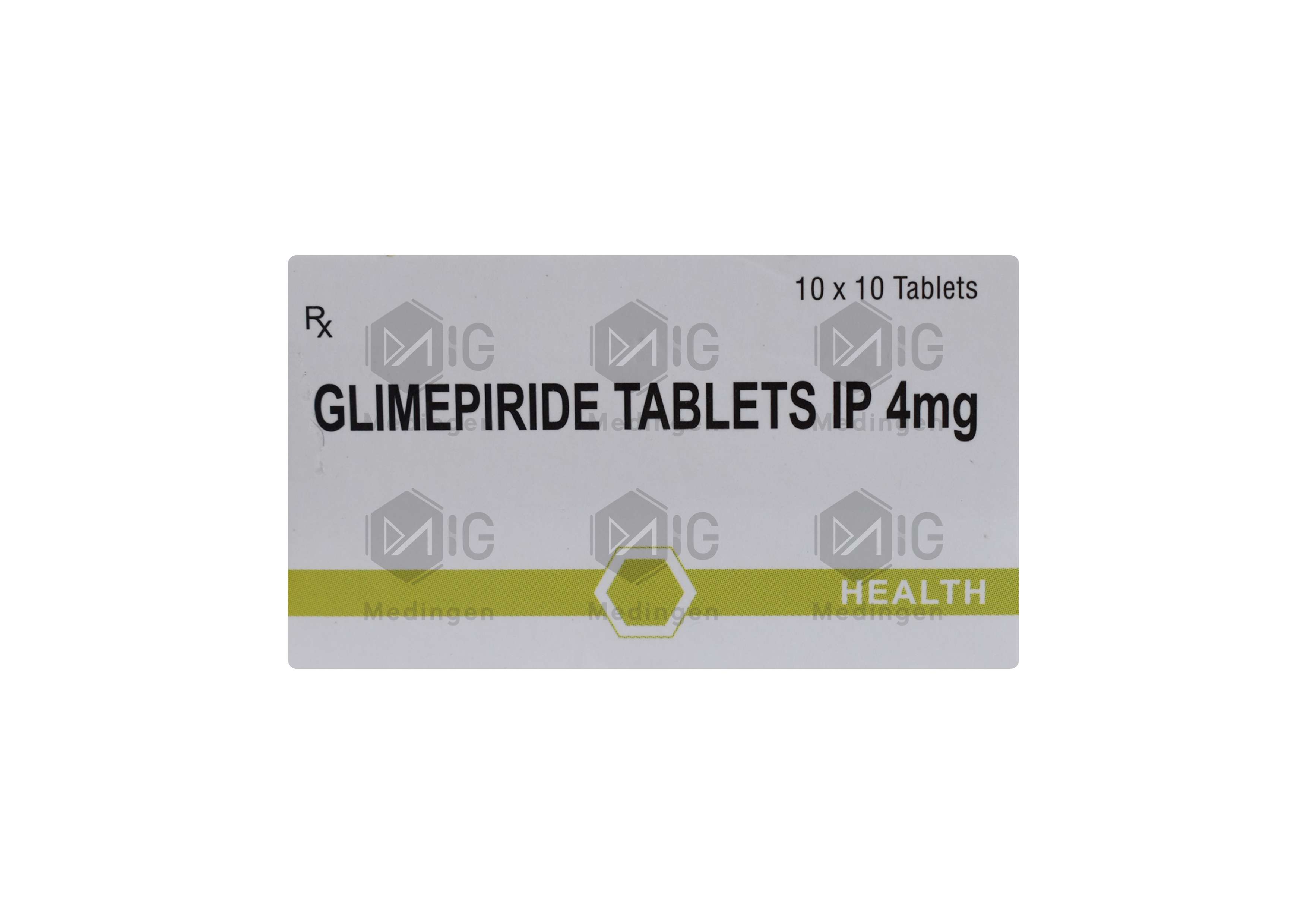 GLIMEPIRIDE 4MG